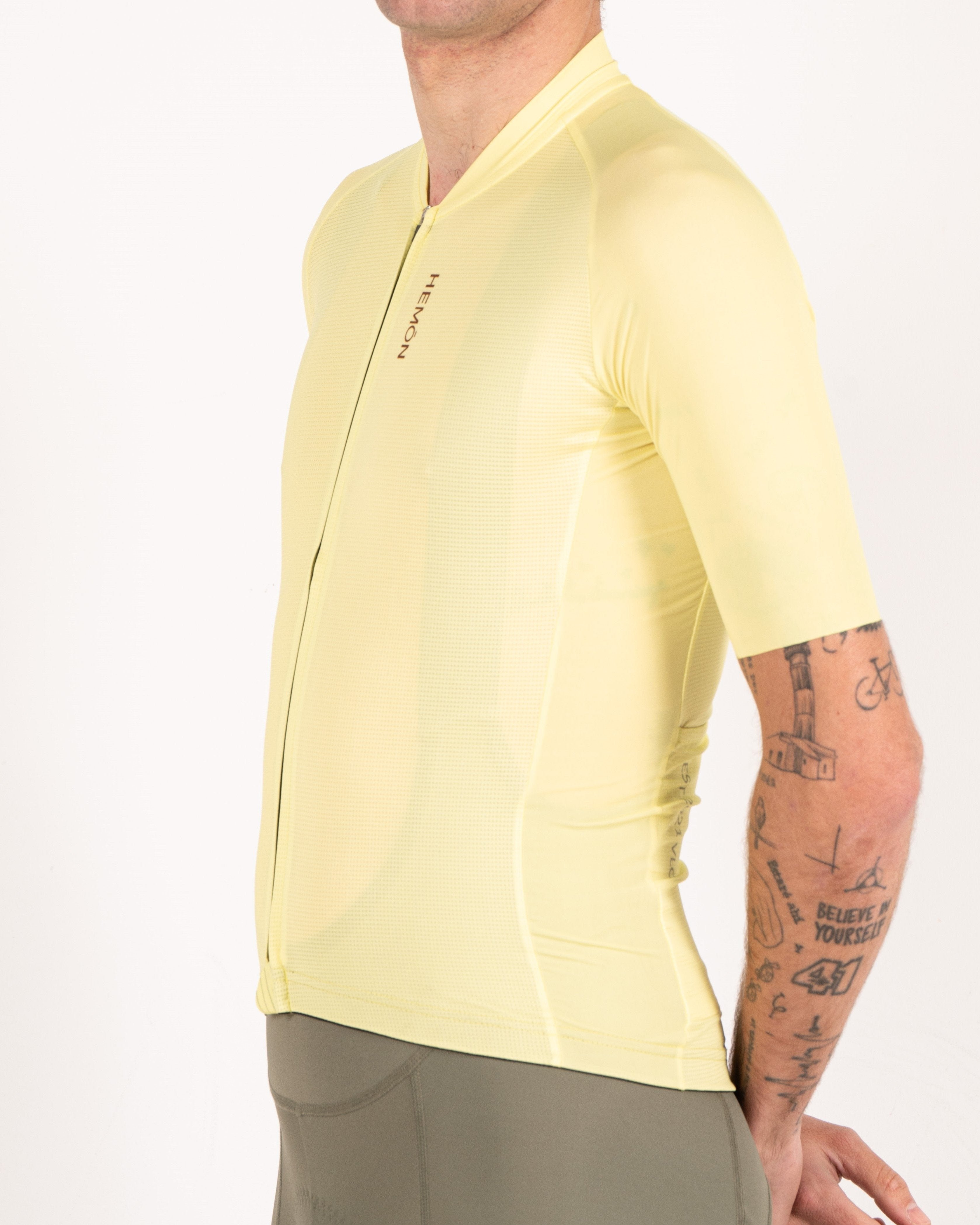 GAIA men's jersey - lemon